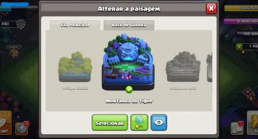 Clash of Clans - CV9 [FULL] 5 construtores + Paisagem + Gema