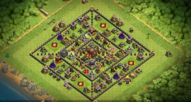 Clash of clana cv10 + clash royale nv11