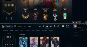 Conta Valorant + League of Legends
