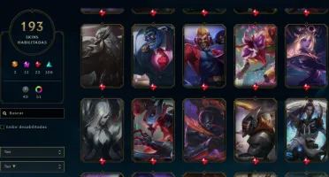 Conta de LOL Muitas Skins