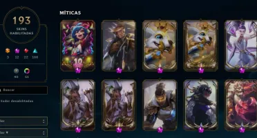 Conta de LOL Muitas Skins