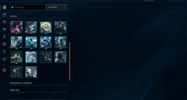 Conta Diamante 4 - LVL 40 MMR Alto + Skins Lendárias/Miticas