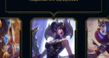 Conta LoL Platina 3 + 2 Ultimate + 22 Lendaria