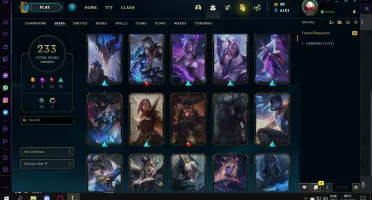 Conta LoL Platina 3 + 2 Ultimate + 22 Lendaria