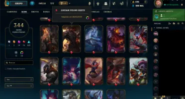 Conta do League of Legends, +R$ 4000 gastos