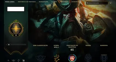 Conta de Lol Nivel 30 Unranked