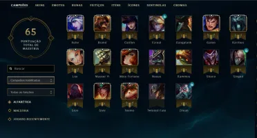 Conta de Lol Nivel 30 Unranked
