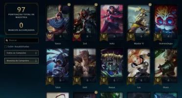 Conta lol 45 champs 15 skins