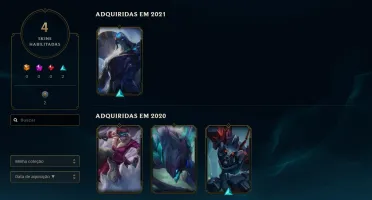CONTA RANKED MESTRE 200 PDL 55% WR