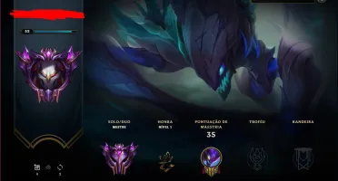 CONTA RANKED MESTRE 200 PDL 55% WR