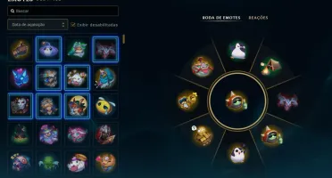 Conta Rara Season 2013/2014 474 Skins E Vários Ícones Raros
