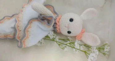 Naninha ou Manta do Apego em Crochê
