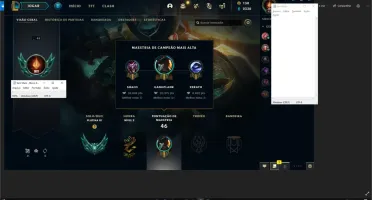 Conta lol platina 2/3