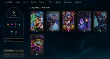 ACC lvl 35, Nova sem bans com Riven Emissária Da Luz Prata 1