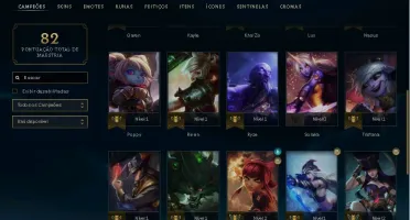 ACC lvl 35, Nova sem bans com Riven Emissária Da Luz Prata 1