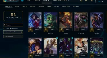 ACC lvl 35, Nova sem bans com Riven Emissária Da Luz Prata 1