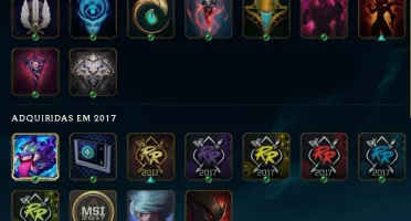 Conta de league of legends barata
