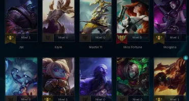 Conta de league of legends barata