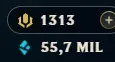 Conta mestre lol com 1138 skins, all champs, mmr bom