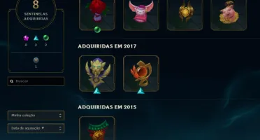 CONTA LOL 6 VITORIOSAS 7ª GARANTIDA GOLD 4