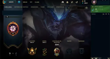 CONTA LOL 6 VITORIOSAS 7ª GARANTIDA GOLD 4