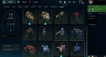 CONTA LOL 6 VITORIOSAS 7ª GARANTIDA GOLD 4