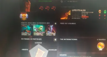 CONTA IMMORTAL DOTA 2