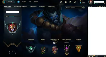 CONTA DE LOL PLATINA 4