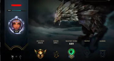 Conta ouro 3 com TODOS os champs e 134 skins