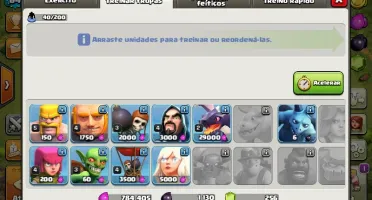 CONTA CLASH OF CLANS CV8 BEM UPADO TROCA DE NOME HABILITADO
