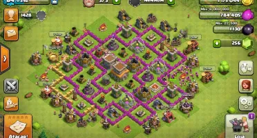 CONTA CLASH OF CLANS CV8 BEM UPADO TROCA DE NOME HABILITADO