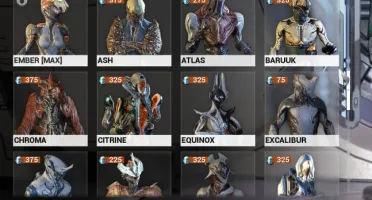 Conta - Warframe - MR 16 - 1500$ Investido