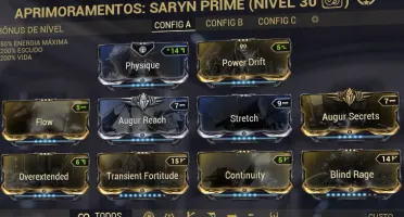 Conta - Warframe - MR 16 - 1500$ Investido