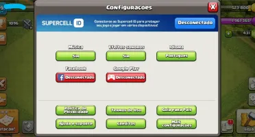 Conta Clash of Clans CV6 FULL