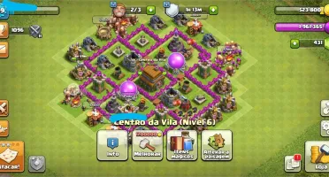 Conta Clash of Clans CV6 FULL
