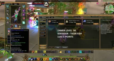contas no talisman online com itens, pets e muitos c-points