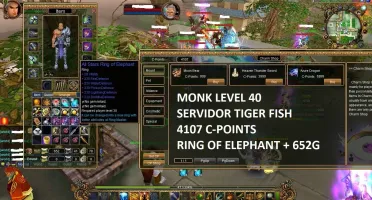 contas no talisman online com itens, pets e muitos c-points