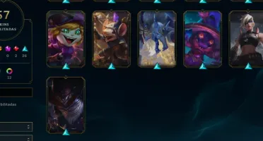 Conta Lol 57 Skins + 48K De Rp Em Skins