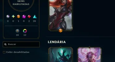 Conta Lol 57 Skins + 48K De Rp Em Skins