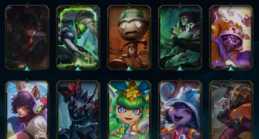 VENDO ACC DE LOL COM MUITAS SKINS TODOS CAMPEÕES
