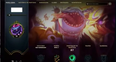CONTA LOL [PROMOÇÃO]