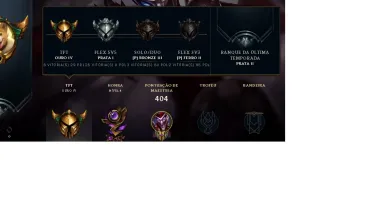Conta LoL,com varias skins