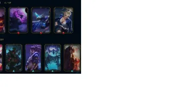 Conta LoL,com varias skins