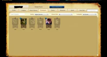 Conta League of Legends ouro 2