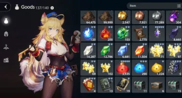 Conta BrownDust 2 62 Personagens + Collab Globin Slayer
