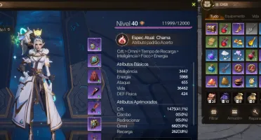 Conta Tarisland - Mage + Necromante - Skins E Mapas Feitos