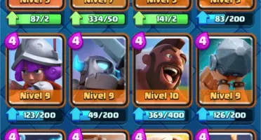 Conta level 11 no Clash Royale