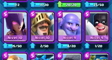 Conta level 11 no Clash Royale