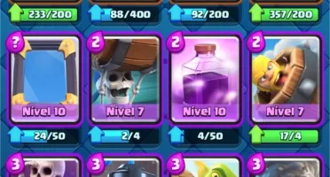 Conta level 11 no Clash Royale