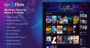 💥 Mega Combo 3 – Temas para site de filmes e Series! 💥